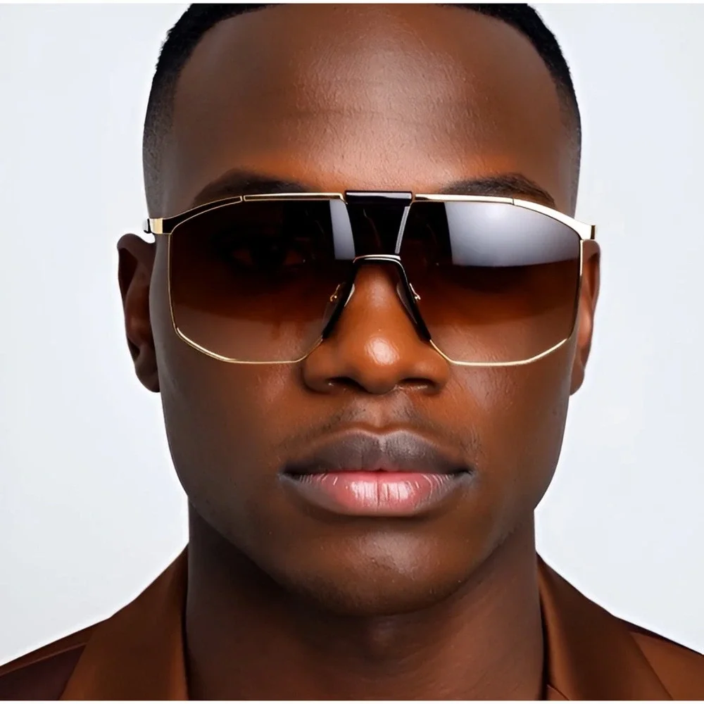Oversized Sunglasses Men Women Large Sporty‎ Glasses Designers Sunnies UV400 New